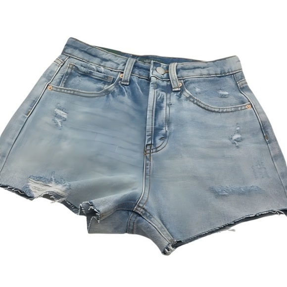 NWT Wild Fable Medium Wash Shorts - Size‎ : Super High Rise Cutoff Shorts - Picture 2 of 5